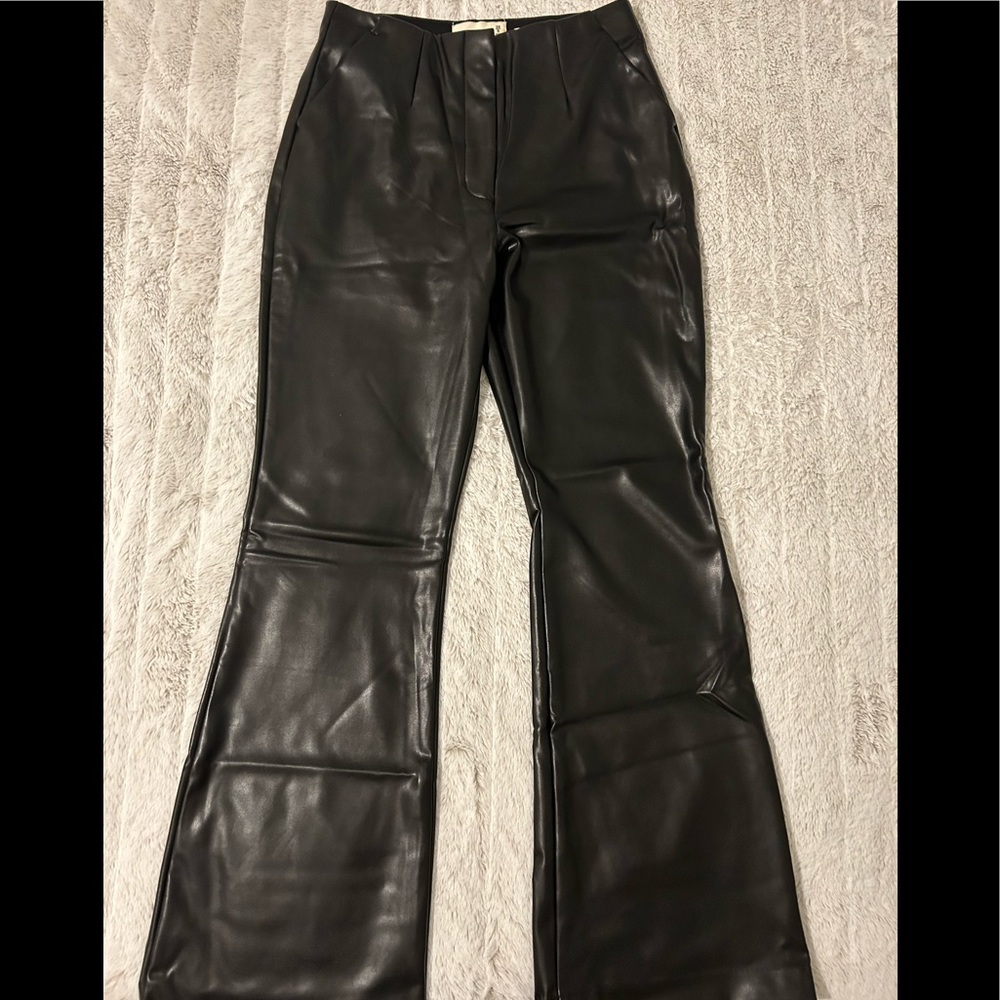 Abercrombie leather pants